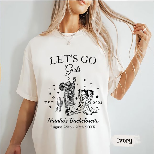 Camiseta Personalizado Scottsdale Bachelorette Party Let's  (Subido por el creador)