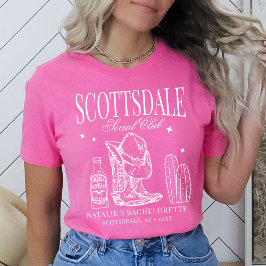 Camiseta Personalizado Scottsdale Bachelorette Party Social