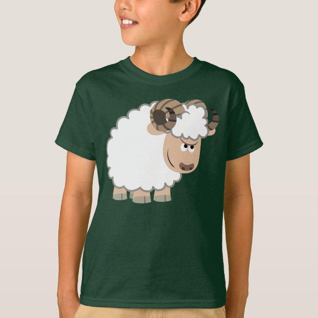 Camiseta Personalizado segura Ram para niños (Anverso)
