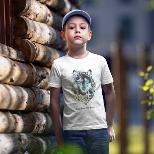 Camiseta Personalizado Siberian Husky Animal Art   Púrpura 