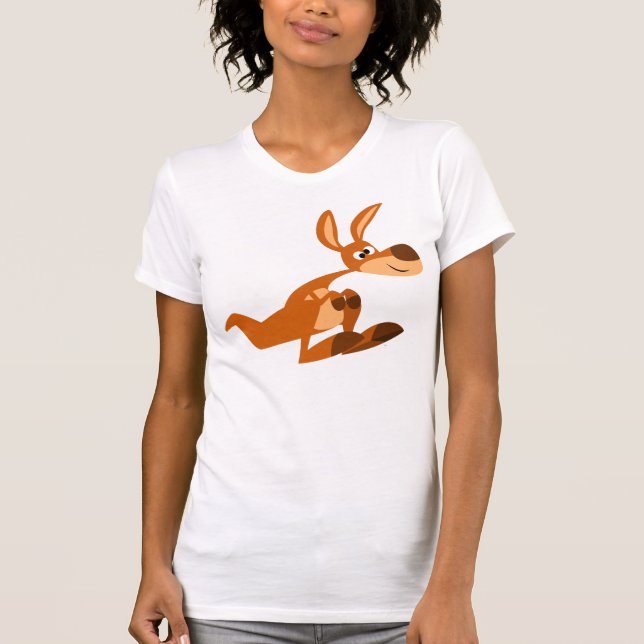 Camiseta Personalizado Silly Kangaroo para mujeres (Anverso)