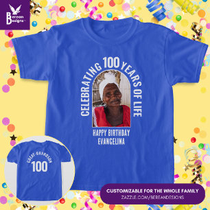 Camiseta Personalizado sindical familiar con foto de cumple