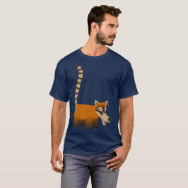 Camiseta Personalizado sonriente Cute Coatimundi