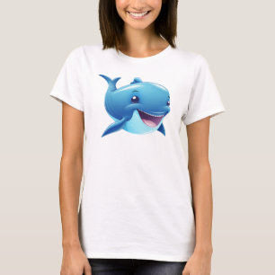Camiseta Personalizado sonriente lindo Ilustracion de balle