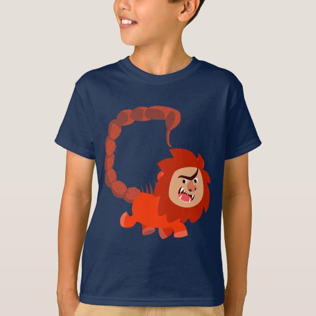 Camiseta Personalizado sonriente, Manticore Children T-Shir (Anverso)