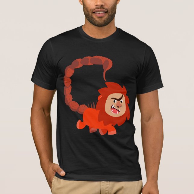 Camiseta Personalizado sonriente, Manticore T-Shirt (Anverso)