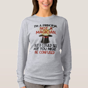 Camiseta Personalizado, "Soy director, no mago"