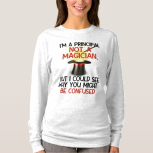 Camiseta Personalizado, "Soy director, no mago"