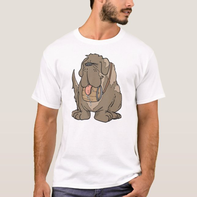 Camiseta personalizado st bernard (Anverso)