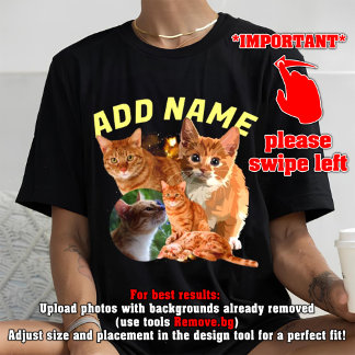 Camiseta PERSONALIZADO SU PROPIA Idea De Bootleg Aquí, masc