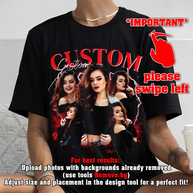 Camiseta PERSONALIZADO SU PROPIA Idea De Bootleg Aquí, Tee  (Subido por el creador)