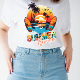 Camiseta Personalizado Summer Bridal Shower