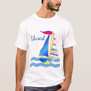 Camiseta Personalizado Sunny Sailing Day