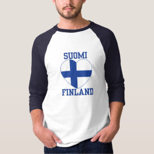 camiseta personalizado SUOMI FINLAND