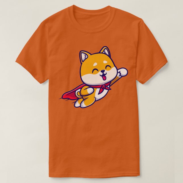 Camiseta Personalizado supervolador chiba inu (Diseño del anverso)