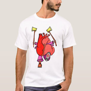 Camiseta Personalizado Surrealista Funny Attack
