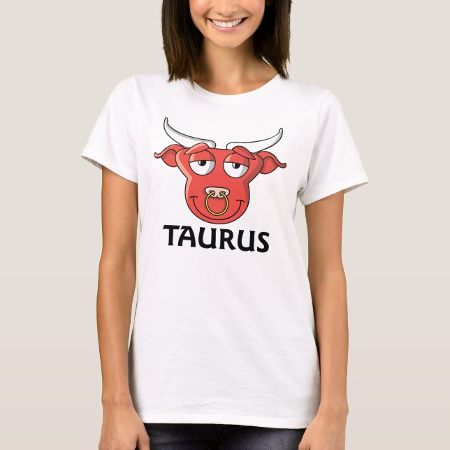 Camiseta Personalizado Taurus Red Bull (Anverso)