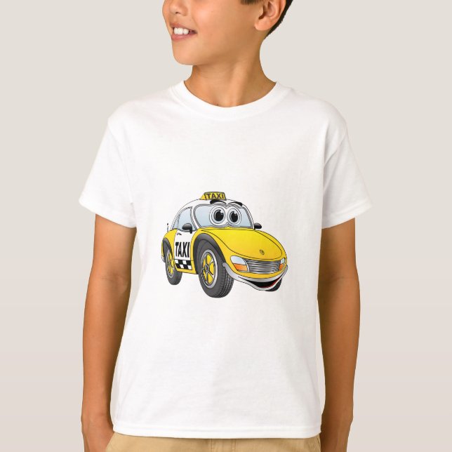 Camiseta Personalizado Taxi Cab (Anverso)