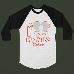 Camiseta Personalizado Te Amo Mi Esposa – Agregar Nombre y 