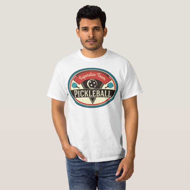 Camiseta Personalizado Team Player Pickleball (Anverso completo)