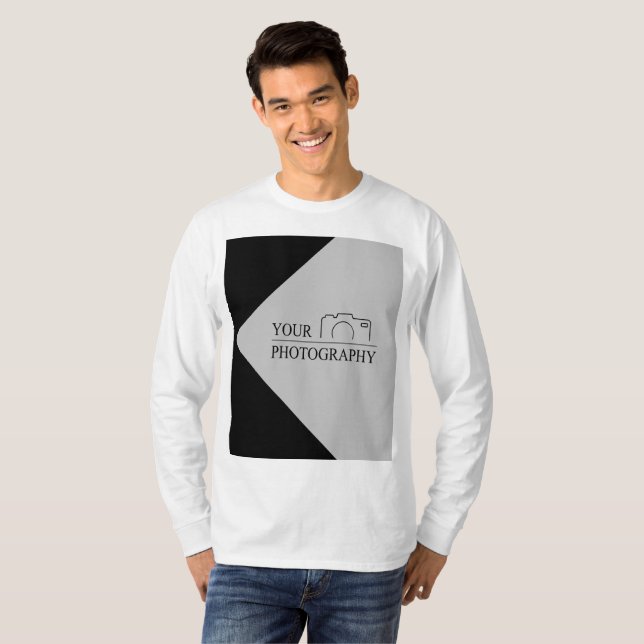 Camiseta Personalizado Template Business Company Crear su p (Anverso completo)