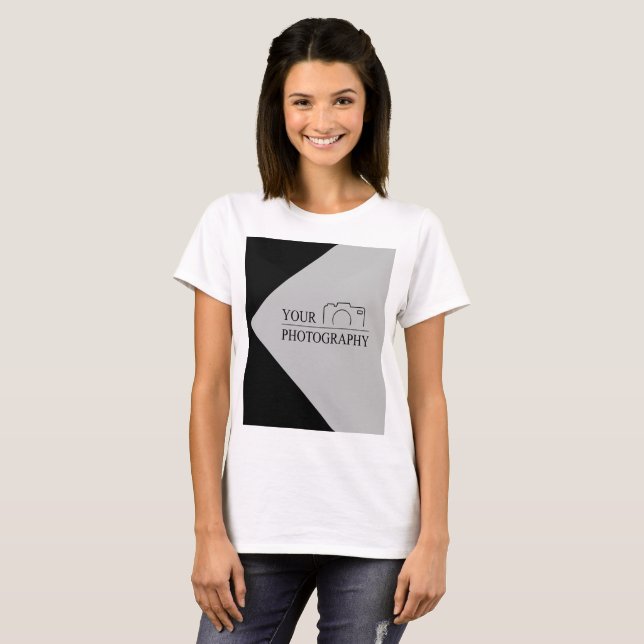 Camiseta Personalizado Template Business Company Crear su p (Anverso completo)