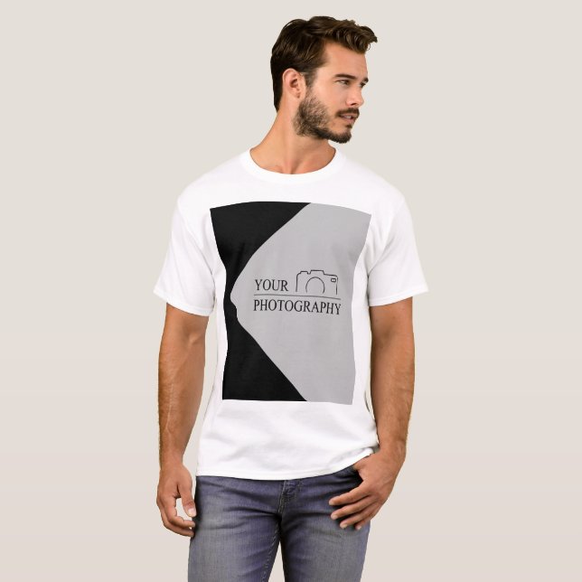 Camiseta Personalizado Template Business Company Crear su p (Anverso completo)