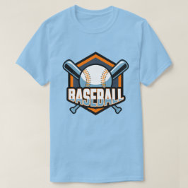 Camiseta Personalizado Texto Béisbol