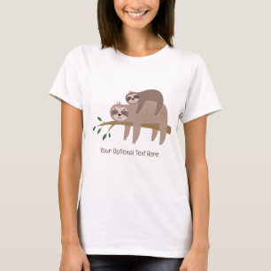 Camiseta Personalizado Texto Corto Slote