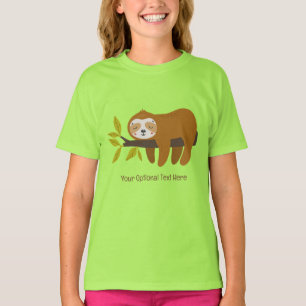 Camiseta Personalizado Texto Corto Slote