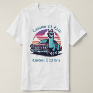 Camiseta Personalizado Texto Llama a Día clásico del padre