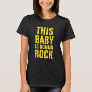 Camiseta Personalizado Texto Ropa de maternidad