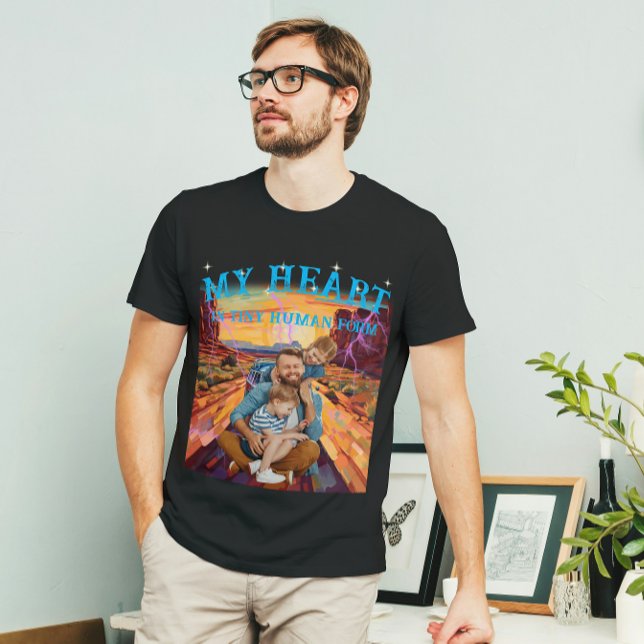 Camiseta Personalizado Texto Y Cara Retrato Foto Estilo Vin (Subido por el creador)