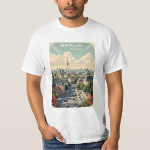 Camiseta Personalizado Textos Berlín, Alemania