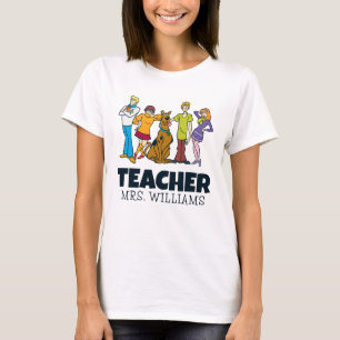 Camiseta Personalizado Todo el grupo 14 Misterio Inc Prof