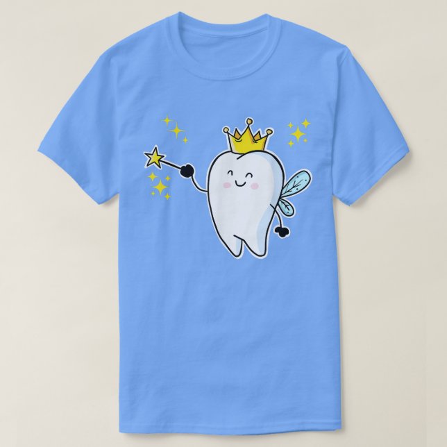 Camiseta Personalizado Tooth Fairy (Diseño del anverso)