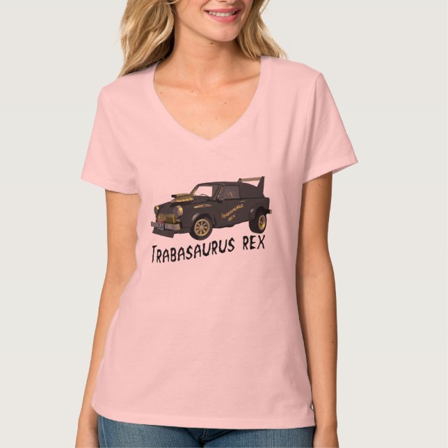 Camiseta Personalizado Trabant Car de Alemania Oriental (Anverso)