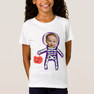 Camiseta Personalizado truco fotográfico o tratar el esquel