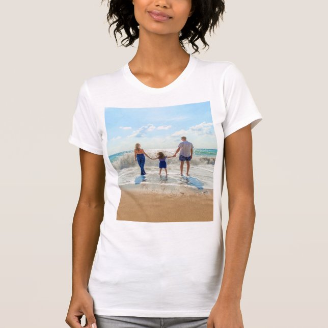 Camiseta Personalizado tu foto-camiseta favorita personaliz (Anverso)