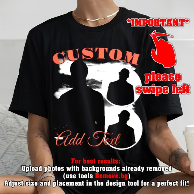 Camiseta PERSONALIZADO TU propio Bootleg (Subido por el creador)
