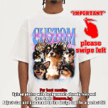 Camiseta PERSONALIZADO TU propio mascota 90<br><div class="desc">PERSONALIZADO TU mascota, perros, gatos, etc Camiseta, PERSONALIZADO TU mascota 90 camiseta vintage de arranque , Personalizado un Tee de Bootleg, Inserta tu diseño, personalizado, personalizado, personalizado, cambia tu diseño aquí camiseta Añadir tus fotos o tu gato o lo que quieras poner en tu camisa también, puedes contactarme si necesitas...</div>