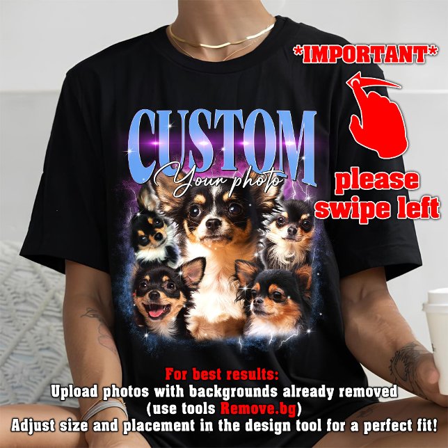 Camiseta PERSONALIZADO TU propio mascota 90 (Subido por el creador)