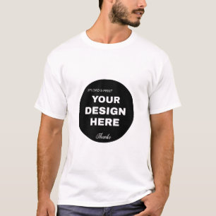 Camiseta personalizado, único, elegante y minimalista