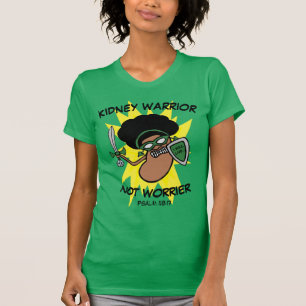 Camiseta Personalizado único Guerrero del Riñón Superhé