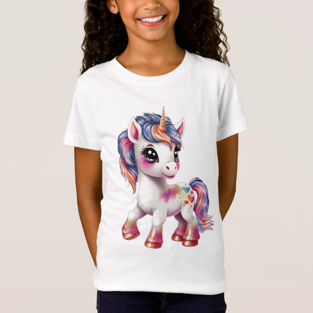 Camiseta personalizado unicornio (Anverso)