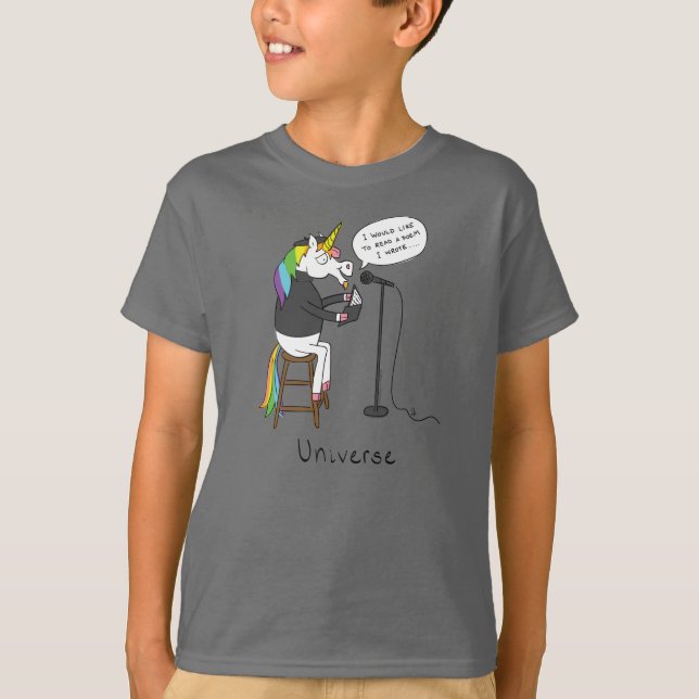 Camiseta Personalizado unicornio (Anverso)