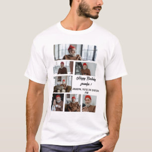 Camiseta Personalizado Uno De Los Collages de fotos Familia
