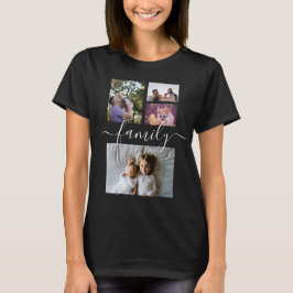 Camiseta Personalizado Uno De Los Collages de fotos Familia