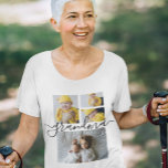 Camiseta Personalizado Uno De Un Tipo De Collage de fotos<br><div class="desc">Personalizado Personalizado Uno de los camisetas de un Collage de fotos de clase de Ricaso - 4 Collage de fotos de diseño de plantilla .. simplemente añada tus propias fotografías a esta gran camiseta personalizado .. fácil de personalizar ... plantillas de fotos de personalizable para él y para ellos una...</div>