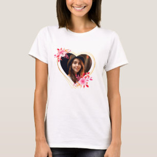 Camiseta Personalizado Uno De Una Buena Foto Cardíaca